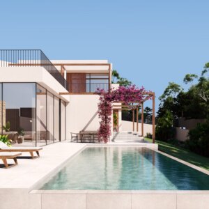Brand new villas with private pool, garden and terraces