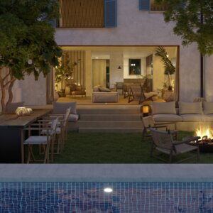 NEWLY RENOVATED HOUSE WITH A PRIVATE SWIMMING POOL IN SANTA CATALINA, PALMA