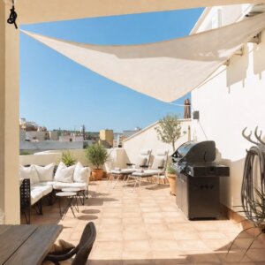 Stylish Three-Bedroom Apartment with Large Terrace in Camp Serralta